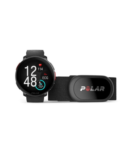 Relógio Polar Sporty Vantage V3 +H10 Preto