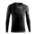 Camiseta de Trail Lurbel Win Manga comprida Preto/Marengo