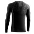 Camiseta de Trail Lurbel Win Manga comprida Preto/Marengo
