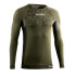 Camiseta de Trail Lurbel Win Manga comprida Sottobosco/Preto