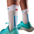 Meias de Running Compressport Pro Racing v4.0 Run High White