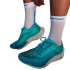 Meias de Running Compressport Pro Racing v4.0 Run High White