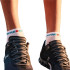 Meias de Running Compressport Pro Racing v4.0 Run Low White