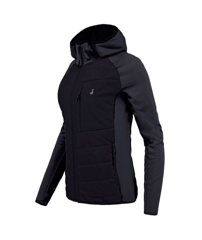 Anorack Joluvi Hybrid 2.0 Preto Mulher