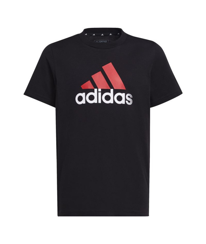 Camiseta adidas Essentials Algodão bicolor com...