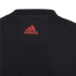 Camiseta adidas Essentials Algodão bicolor com logótipo grande infantil