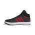 Sapatilhas adidas Hoops 3.0 Mid Lifestyle Basquetebol Clássico Vintage Homem Negbás