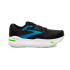 Sapatilhas de Running Brooks Ghost Max Homem Preto/Azul atómico/Jasmim