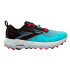 Sapatilhas de Trail Brooks Cascadia 17 Mulher Bluefish/Black/Diva Pink