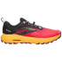 Sapatilhas de Trail Brooks Cascadia 17 Mulher Diva Pink/Black/Lemon Chrome