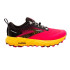 Sapatilhas de Trail Brooks Cascadia 17 Mulher Diva Pink/Black/Lemon Chrome