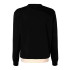Moletom Kappa Idisson Active Man Homem Preto/Branco Natural/Cinza Ultim