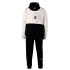 Fato de treino Kappa Bts Benzem Menino Off White Mel/Black