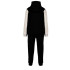 Fato de treino Kappa Bts Benzem Menino Off White Mel/Black