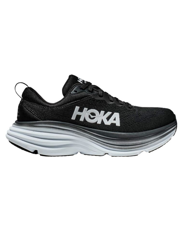 Sapatilhas de running Hoka Bondi 8 Preto/Branco
