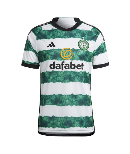 Camiseta de Futebol adidas Celtic FC Homem Branco/Verde