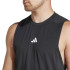 Camiseta Fitness adidas Homem by Essentials D4T Tank Preto