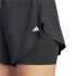 Calça by Fitness adidas Essentials Wtr D4T 2In1Sh Mulher Black