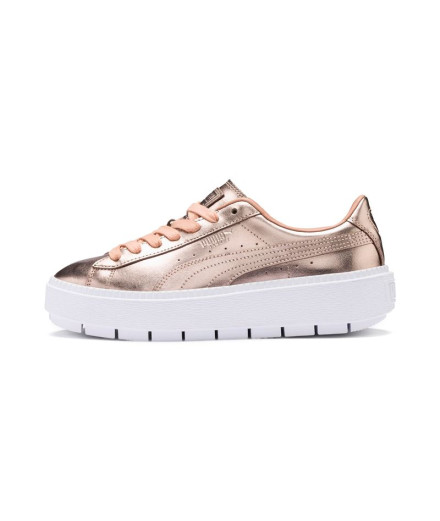 Sapatilhas Puma Sportswear Basket Platform Trace Luxe...