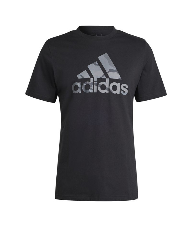 Camiseta adidas Camo G 1 Homem Preto