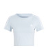 Camiseta adidas bebé 3S Mulher Azumar