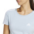 Camiseta adidas bebé 3S Mulher Azumar