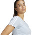 Camiseta adidas bebé 3S Mulher Azumar