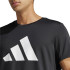 Camiseta de Running adidas Run It Homem Preto