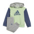 Fato de treino adidas Jogger colorblock Infantil Azul/verde