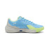 Sapatilhas Pádel Homem de Puma Nova Smash Luminous Blue White