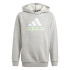 Moletom adidas Casaco com capuz U Bl 2 Infantil Cinzento