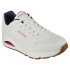 SapatilhasSkechers Uno - Stand On Air Homem Durabuck branco/Navy/Red Trim