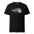 Camiseta de Montanha The North Face S/S Easy Homem Preto