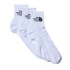 Meias Montanha The North Face por Multi Sport Cush Quarter 3P Branco