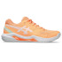 Sapatilhas padel ASICS Gel-Dedicate 8 Padel Mulher Laranja/Branco