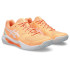 Sapatilhas padel ASICS Gel-Dedicate 8 Padel Mulher Laranja/Branco