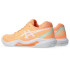 Sapatilhas padel ASICS Gel-Dedicate 8 Padel Mulher Laranja/Branco