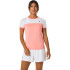 Camiseta ASICS Court Tênis Manga curta Mulher Rosa