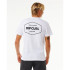 Camiseta Rip Curl Agrafador Homem Branco