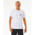 Camiseta Rip Curl Agrafador Homem Branco