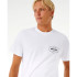 Camiseta Rip Curl Agrafador Homem Branco