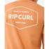 Camiseta Rip Curl Agrafador Homem Salmão