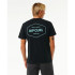 Camiseta Rip Curl Agrafador Homem Preto