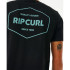 Camiseta Rip Curl Agrafador Homem Preto