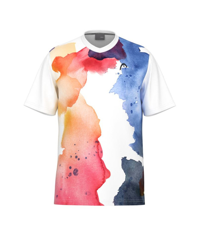 Camiseta de Tênis Head Topspin Homem Print...
