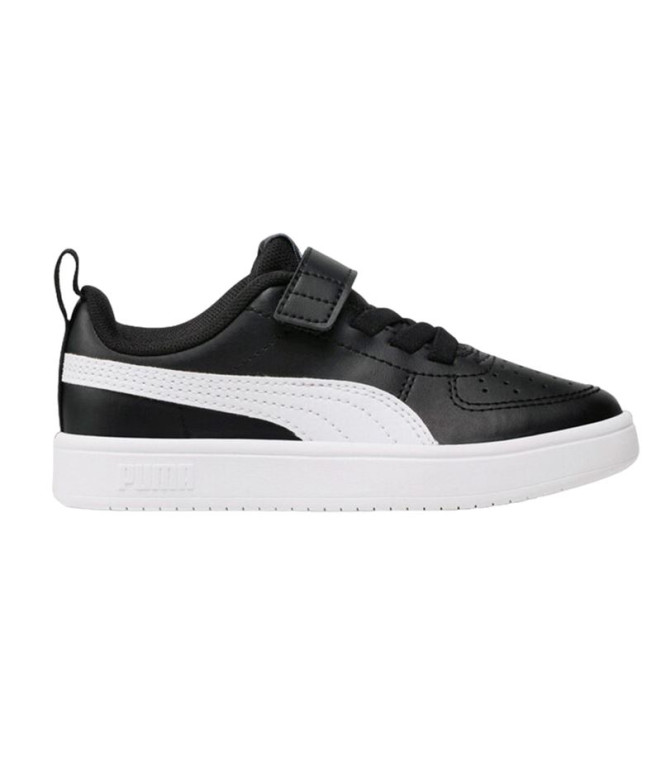 Sapatilhas da Puma Rickie+ Ps Infantil Preto