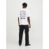 Camiseta Homem Jack And Jones bari Back Branco