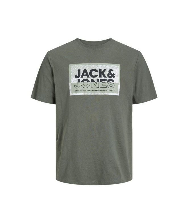 Camiseta Infantil Jack And Jones logan Agave Verde