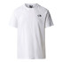Camiseta de Montanha The North Face S/S North Faces Homem Branco
