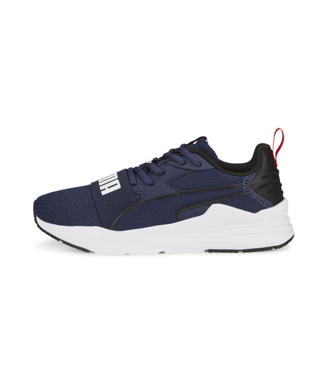 Sapatilhas da Puma Wired Run Pure Infantil Navy